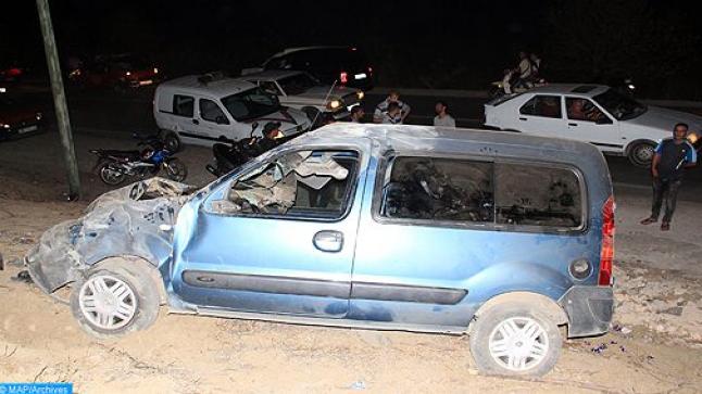 حوادث السير تتسبب في هلاك 12 شخصا وتتسبب في إصابة 2021 بالمناطق الحضرية خلال أسبوع..
