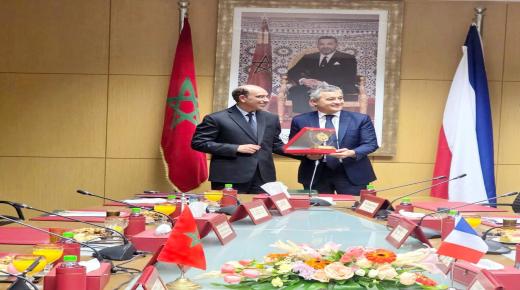  في إطار تعزيز علاقات التعاون القضائي وتبادل الخبرات بين الجانبين..رئيس النيابة العامة يستقبل وزير العدل الفرنسي..