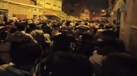 صادم.. شاهد”فيديو” لحظة سقوط عمارة حي سباتة..