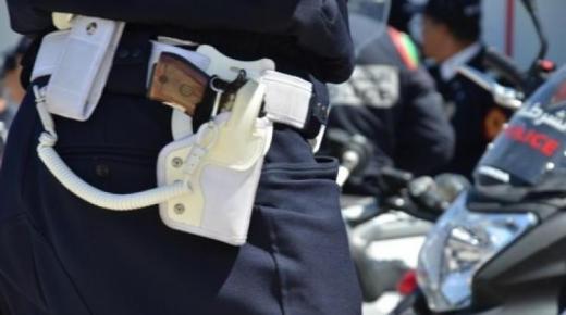 مقدم شرطة يضطر لاستعمال سلاحه لتوقيف شخص عرض سلامة المواطنين وعناصر الشرطة للتهديد..