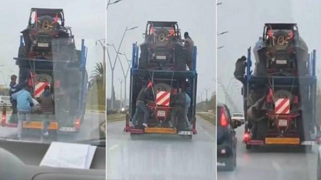 الناظور..الأمن يتفاعل بسرعة مع لصوص أمتعة شاحنة سباق مرقمة بالخارج