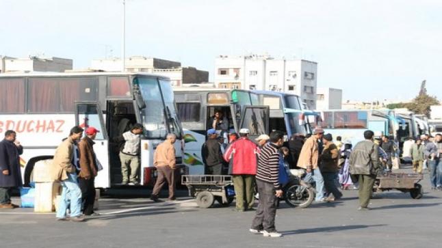 مهنيو نقل المسافرين يهددون بمسيرة احتجاجية بالحافلات في اتجاه الرباط