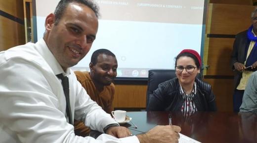 بعد معاناة قاسية ..الصحافية هاجر الريسوني وخطيبها يدخلان رسميًا القفص الذهبي