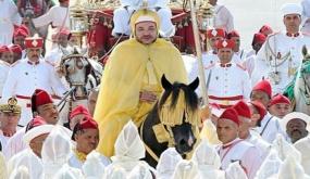 برقية تهنئة مرفوعة إلى السدة العالية بالله صاحب الجلالة والمهابة الملك محمد السادس نصره الله وأيده بمناسبة عيد العرش المجيد والذي يُصادف عيد الأضحى المبارك..