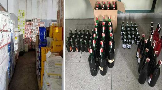 أمن فاس يضبط 74 ألفا و505 قنينة من المشروبات الكحولية مخالفة للمقتضيات القانونية..