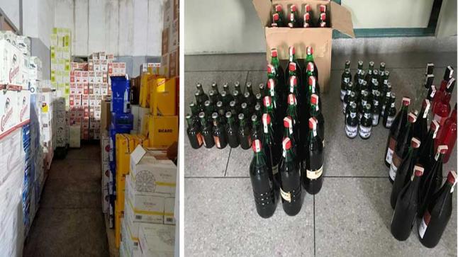 أمن فاس يضبط 74 ألفا و505 قنينة من المشروبات الكحولية مخالفة للمقتضيات القانونية..