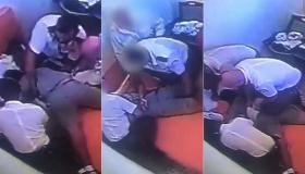 شاهد”فيديو”صادم يظهر حراسا يقيدون شابا مغربيا بعنف مما تسبب في وفاته