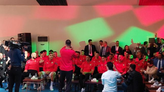 “أسود الأطلس” في زيارة تحسيسية للسجن المحلي بمدينة سلا￼