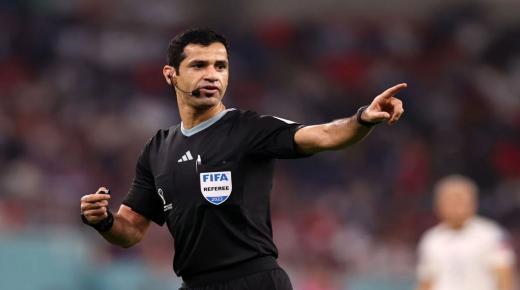 تعيين الحكم القطري عبد الرحمان الجاسم  لمباراة المغرب وكرواتيا￼
