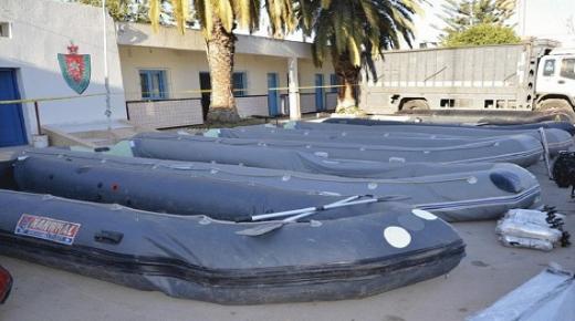 تفكيك ورشة لصناعة قوارب الهجرة السرية بالناظور