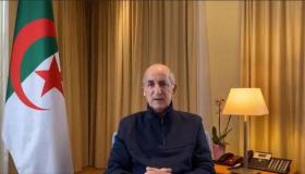 شاهد “فيديو” تبون يظهر لأول مرة منذ إصابته بكورونا.. ماذا قال؟