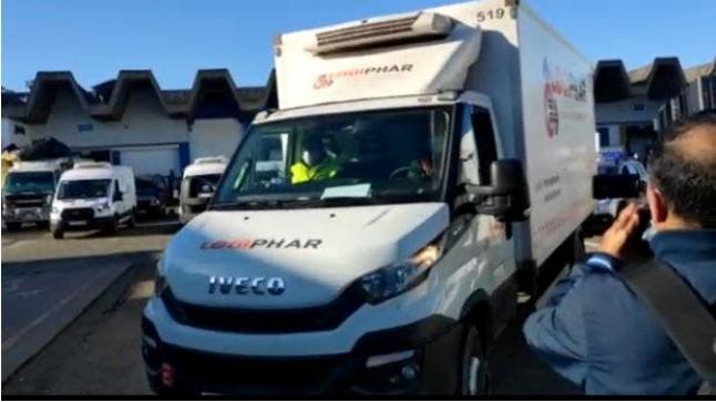 أولى شُحنات لقاح كورونا تُغادر الدار البيضاء في اتجاه مُدن المَملكة..