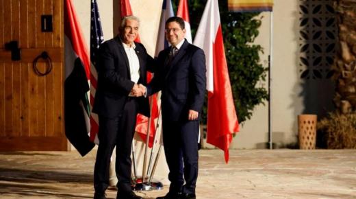 عقب اجتماع النقب.. إسرائيل تعلن دعمها للحكم الذاتي في الصحراء..