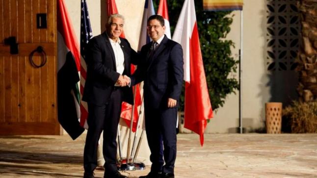 عقب اجتماع النقب.. إسرائيل تعلن دعمها للحكم الذاتي في الصحراء..