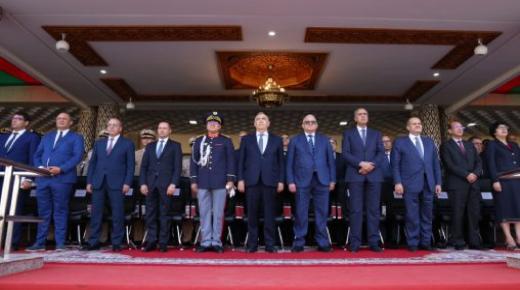 وزير الداخلية يترأس حفل تخرج الفوج الستين للسلك العادي لرجال السلطة