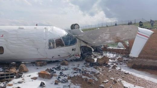 فتح تحقيق بعد حادثة طائرة هوكر XP800 بمطار فاس سايس..