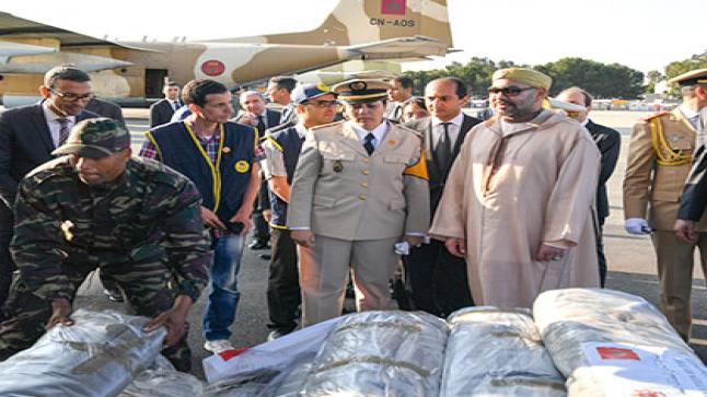 بتعليمات ملكية سامية، مؤسسة محمد الخامس للتضامن تتعبأ لمساعدة السكان المتضررين من موجة البرد القارس￼