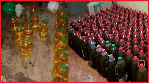  تفاصيل توقيف 8 أشخاص متورطين في إعداد وترويج زيوت غذائية مغشوشة￼