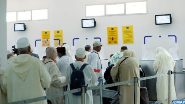 حج 1443: الفوج الأول من الحجاج المغاربة يتوجه إلى الديار المقدسة لأداء مناسك الحج..