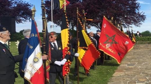 بلجيكا .. تسليط الضوء على بطولات الجنود المغاربة خلال إحياء الذكرى الـ 85 لمعركة جومبلو