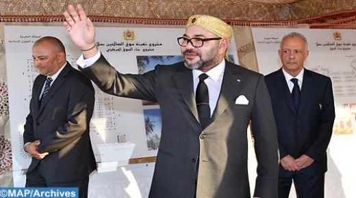 الملك يعطي تعليماته السامية لافتتاح “سوق الصالحين” بسلا..