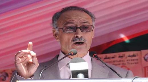 وفاة عبد الرحمن العزوزي الكاتب العام السابق للفدرالية الديمقراطية للشغل بعد صراع مع المرض