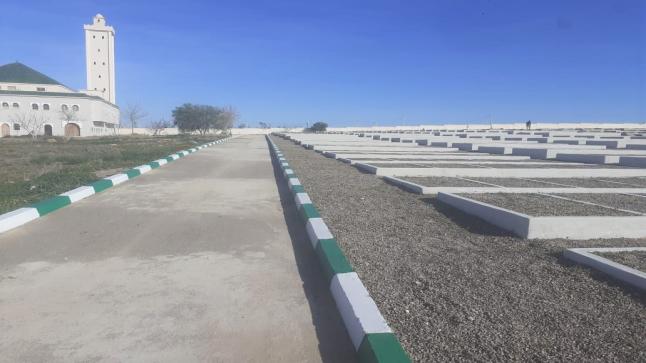 بشرى للموتى ..جماعة وجدة تفتتح مقبرة نموذجية بطريق جرادة