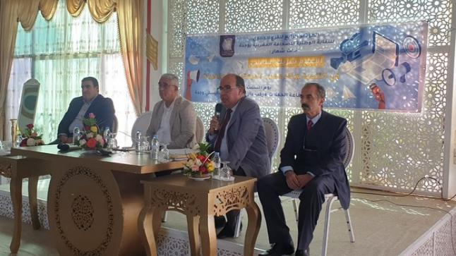 تجديد الثقة في الزميل مصطفى قشنني كاتبا عاما للفرع الجهوي للنقابة الوطنية للصحافة المغربية بوجدة لولاية ثانية بالاجماع..