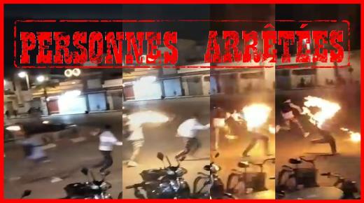 وجدة..توقيف خمسة قاصرين متورطين في العنف المرتبط بالشغب الرياضي والإيذاء العمدي عن طريق إضرام النار..