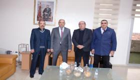 لقاء بين السيد والي جهة الشرق ووفد من الفرع الجهوي للنقابة الوطنية للصحافة المغربية بوجدة ناقش تحديات المهنة والتنمية بالجهة 