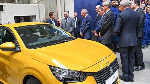 الملك يترأس حفل تدشين المنظومة الصناعية لمجموعة “بي إس أ” بالمغرب