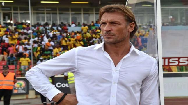 هيرفي رونار مدرب المغرب يقترب من قيادة منتخب الإمارات