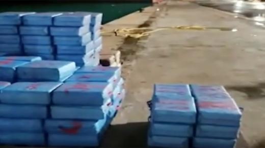 مديرية الامن الوطني: حجز 13 طنا و750 كيلوغراما من مخدر الحشيش بميناء طنجة المتوسط