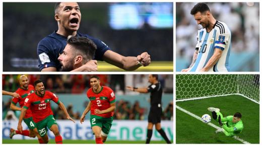مغربيان ومراهق وحارس مرمى.. القائمة “غير الرسمية” لأفضل 10 لاعبين في المونديال