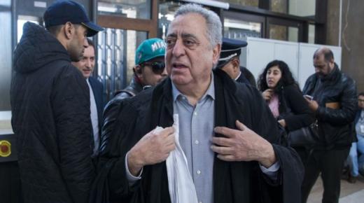 بسبب قضية بوعشرين..محكمة الاستئناف بالرباط توقف محمد زيان عن ممارسة مهنة المحاماة لمدة سنة..