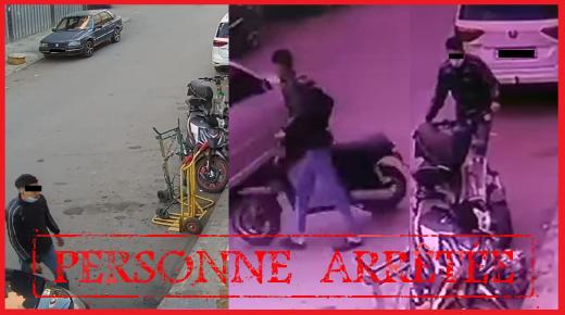 توقيف شخصين بعدما ظهرا في شريط فيديو وهما يسطوان على دراجة نارية ..