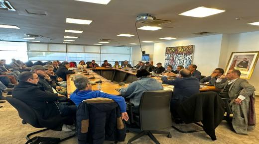 حضرها مسؤولو المكتب التنفيذي  واللجنة التحضيرية وكتاب الفروع وحكماء المنظمة.. المحطة الاخيرة قبل انعقاد المؤتمر الاستثنائي لاتحاد كتاب المغرب..