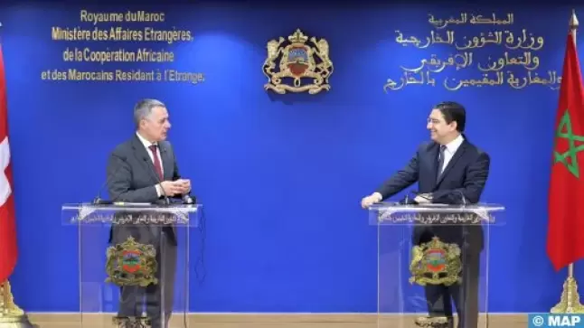 سويسرا تجدد التأكيد على أهمية جهود المغرب الجادة وذات المصداقية وتشيد “بشكل إيجابي” بمخطط الحكم الذاتي