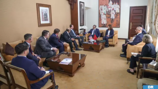 تعزيز العلاقات الاستراتيجية بين المغرب والولايات المتحدة محور مباحثات رئيس الحكومة مع وفد من الكونغرس الأمريكي