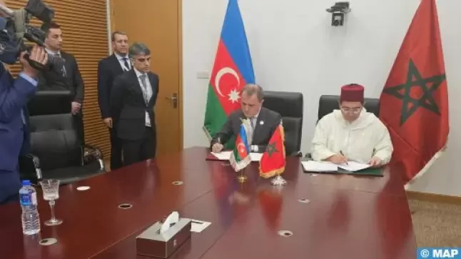 توقيع اتفاق الإعفاء من التأشيرة لحاملي الجوازات العادية بين المغرب وأذربيجان
