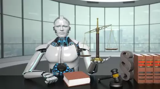 لمزاولته المهنة دون ترخيص.. أول محامي روبوت مهدد بالسجن￼
