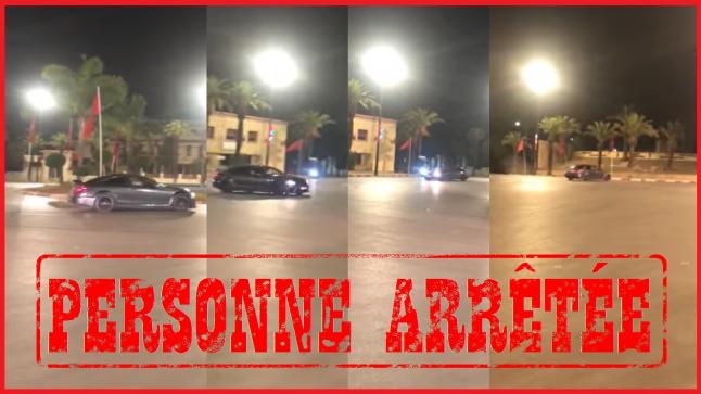 اعتقال سائق متهور نفذ مناورات استعراضية بسيارته￼