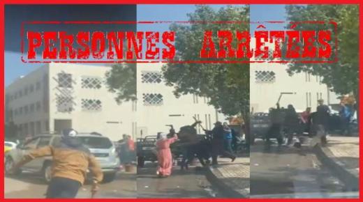 فيديو تبادل الضرب والجرح باستعمال السلاح الأبيض يورط 3 أشخاص