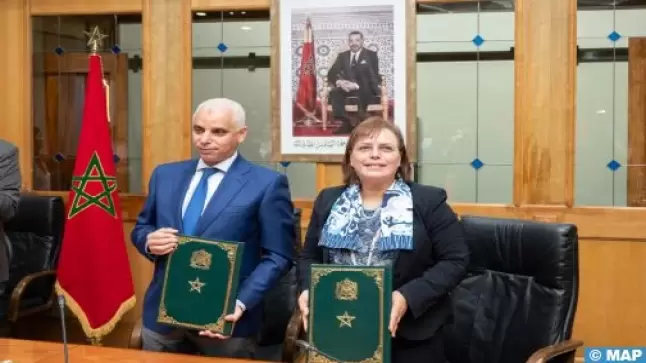 توقيع اتفاقية إطار للشراكة لتعزيز الالتقائية والتكامل بين البرامج القطاعية في المجالين الصحي والاجتماعي ￼