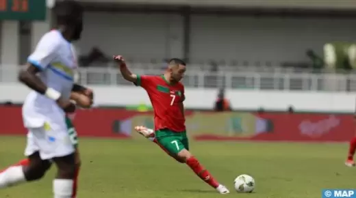بصعوبة..المنتخب المغربي يتعادل مع نظيره الكونغو الديمقراطية (1-1)