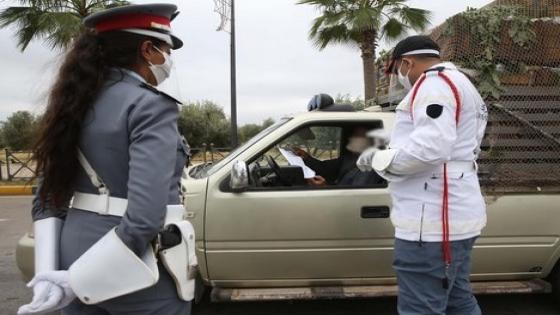 Covid-19 : La Gendarmerie Royale veille au bon respect de l’état d’urgence sanitaire au Barrage de Douyet à Moulay Yaacoub