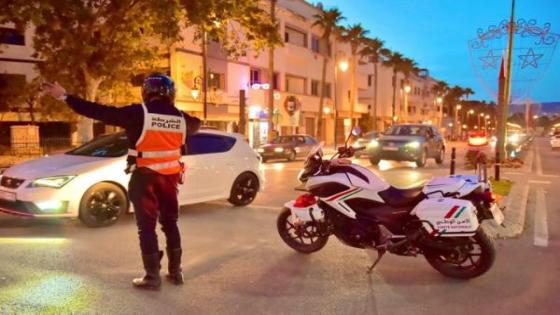 عناصر الأمن تتمكن من الإطاحة بشخصين متورطين في السياقة الاستعراضية وحيازة السلاح الأبيض