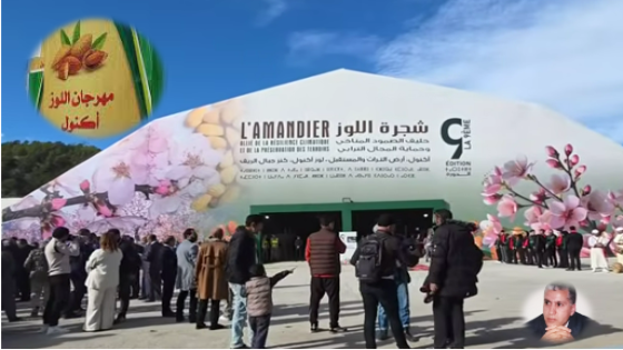 شجرة اللوز بعيون ندوة علمية موازية ضمن مهرجان اللوز بأكنول / تازة ..