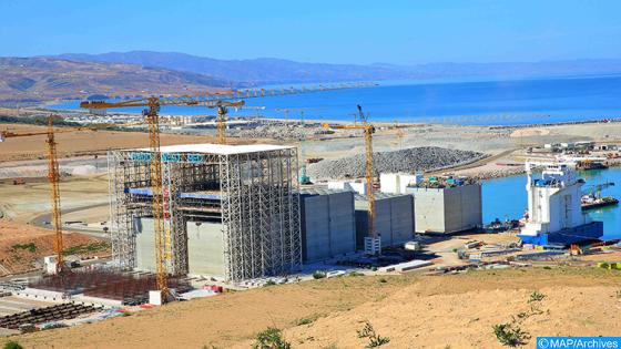 وفد برلماني يزور مشروع ميناء الناظور غرب المتوسط..